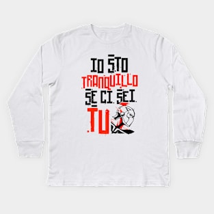 292 Tranquillo Kids Long Sleeve T-Shirt